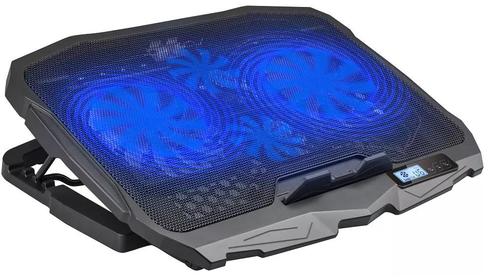 Laptop Cooling Stand with 4 Fans & LED Backlight